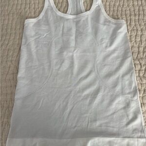 Lululemon Athletica White Swiftly Tank Top